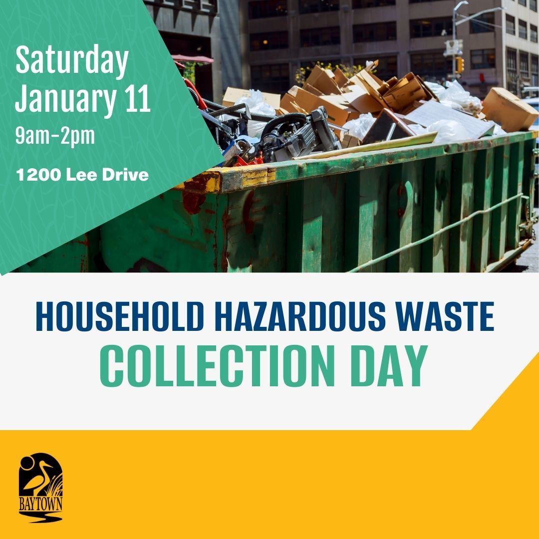 Household Hazardous Waste Event. January 11