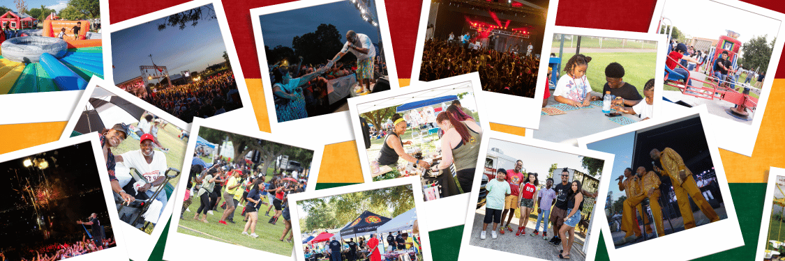 Juneteenth Concert Photo Collage