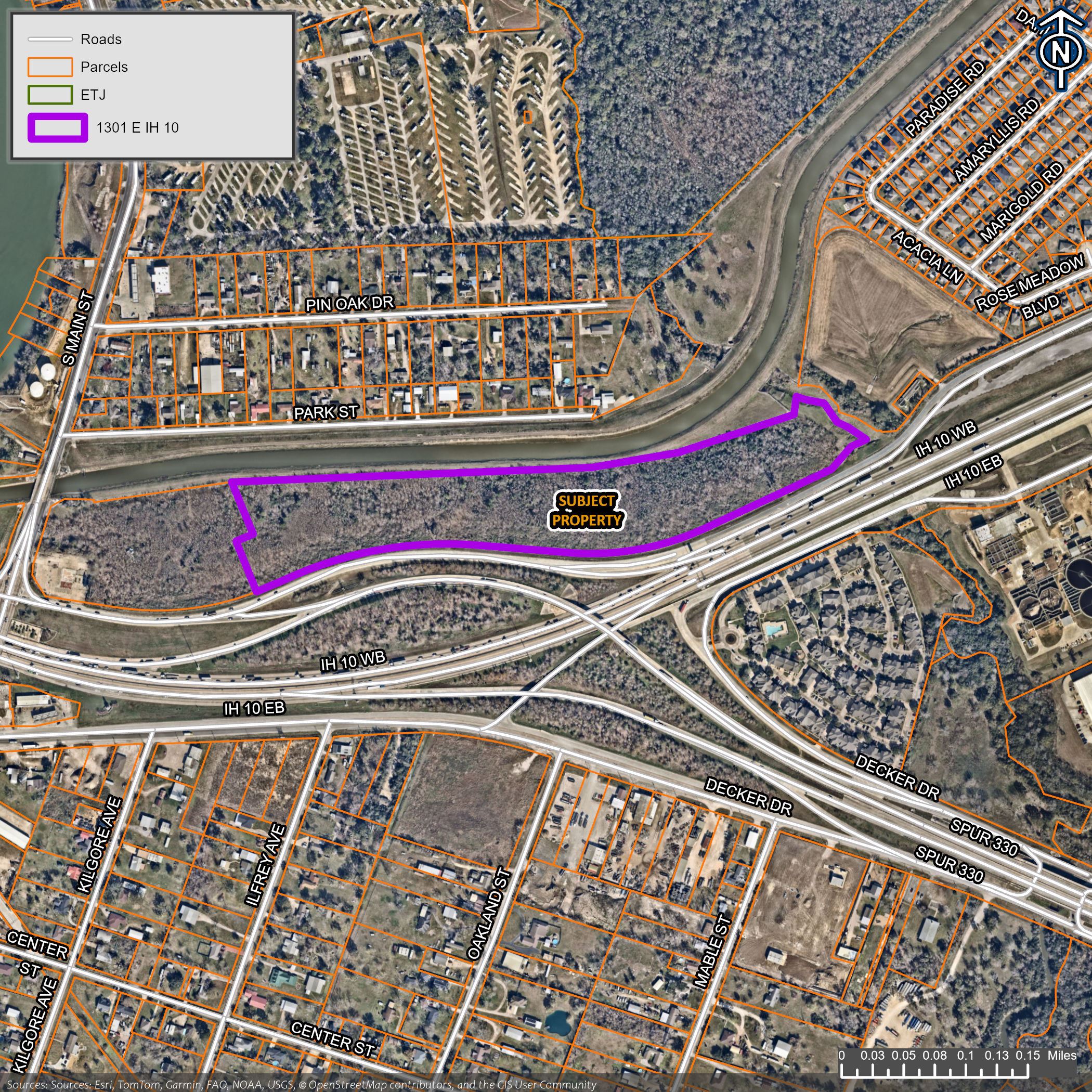 Creation PUD_1301 E IH 10_ZP26010006_Vicinity Map