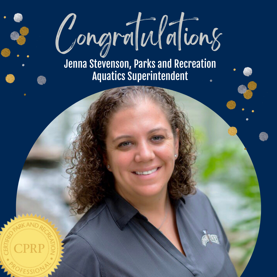 Congratulations Jenna