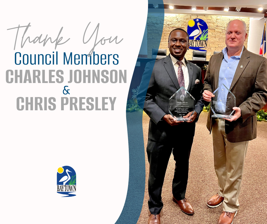 Photo of Charles johnson and Chris Presley