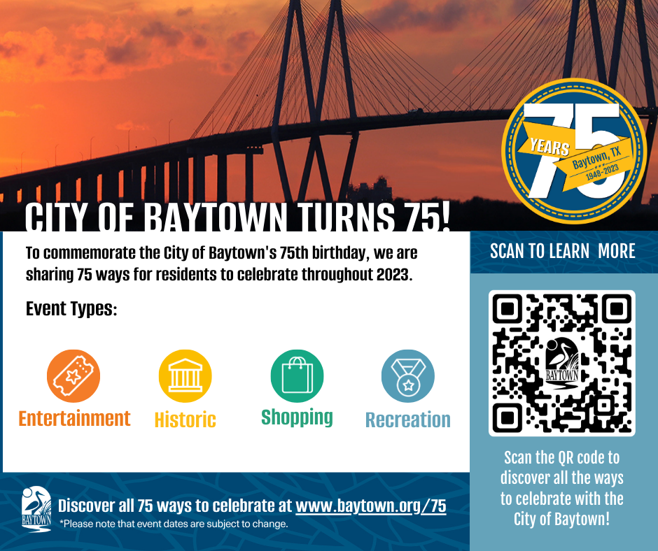 Baytown 75 Facebook Post