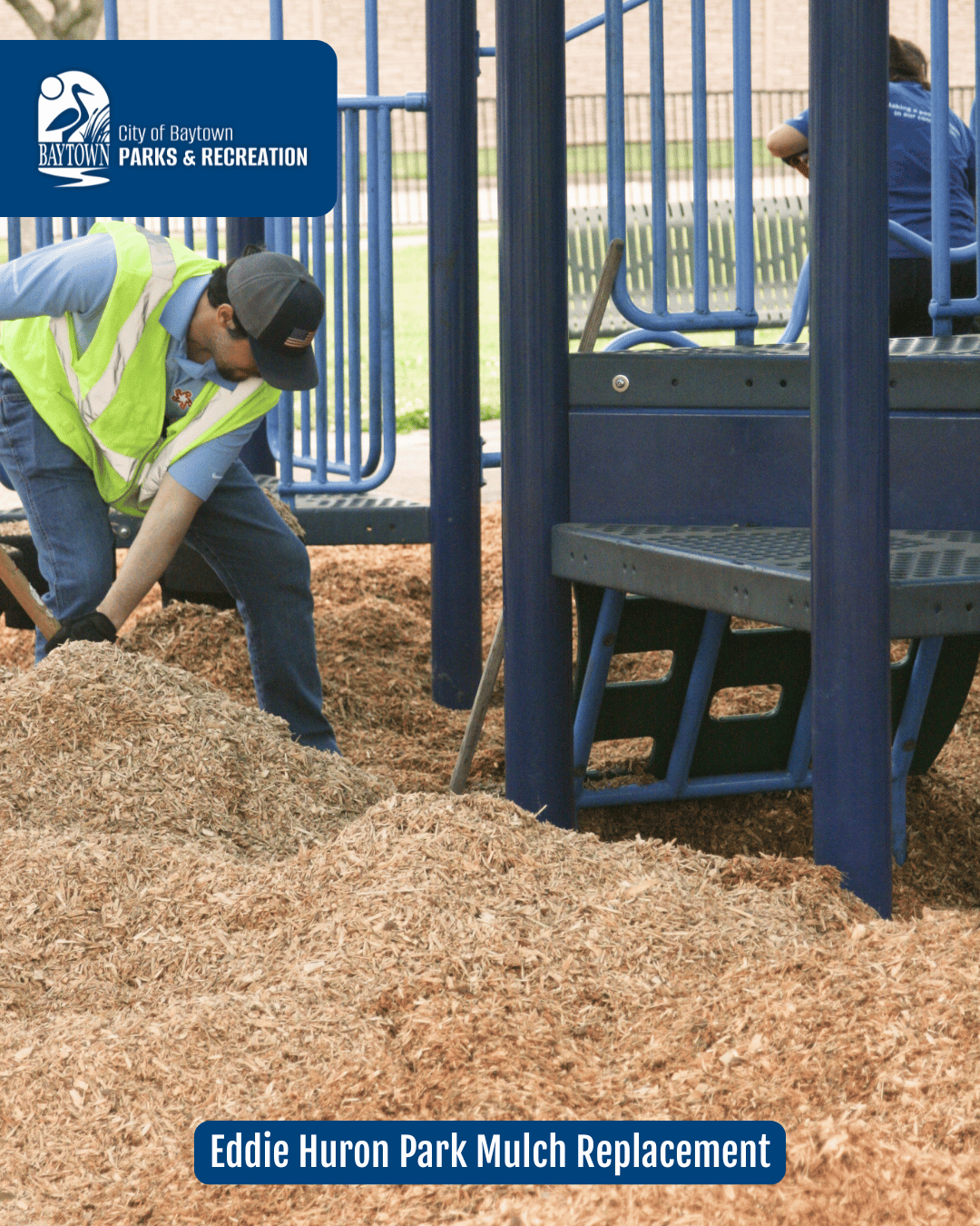 Eddie Huron Park Mulch Replacement