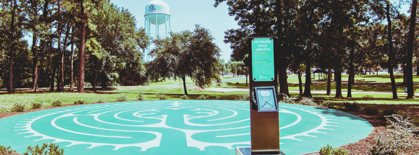 Community Center Labyrinth and Greenspace